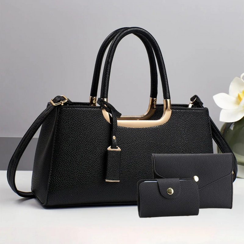 Women Bags Leather - PU Deri Çapraz Askılı Omuz Çantaları,