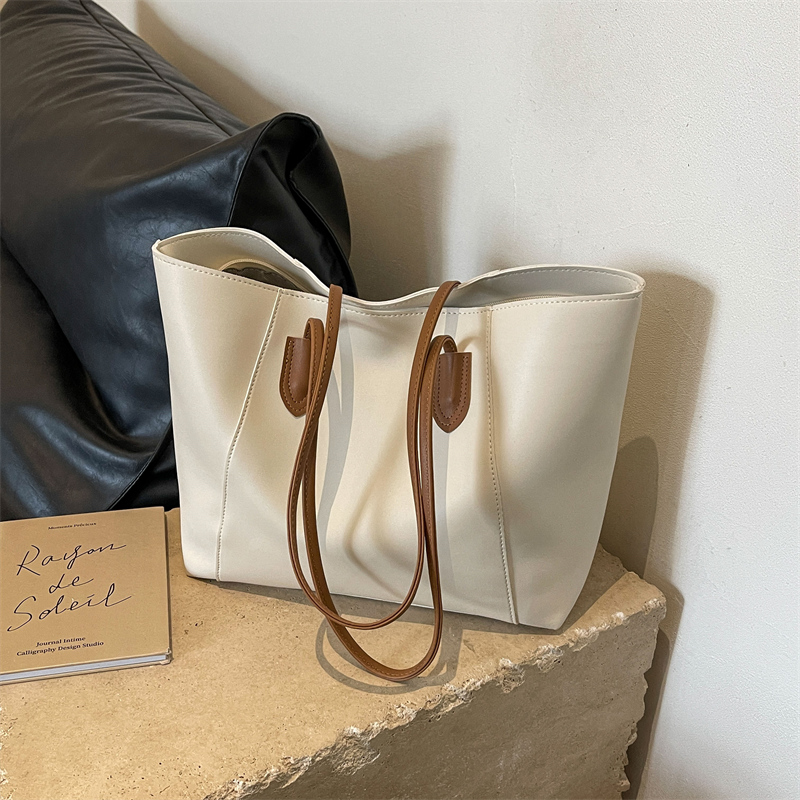 Women Bags Offers - Fermuar Tote çanta katı kadın çantaları