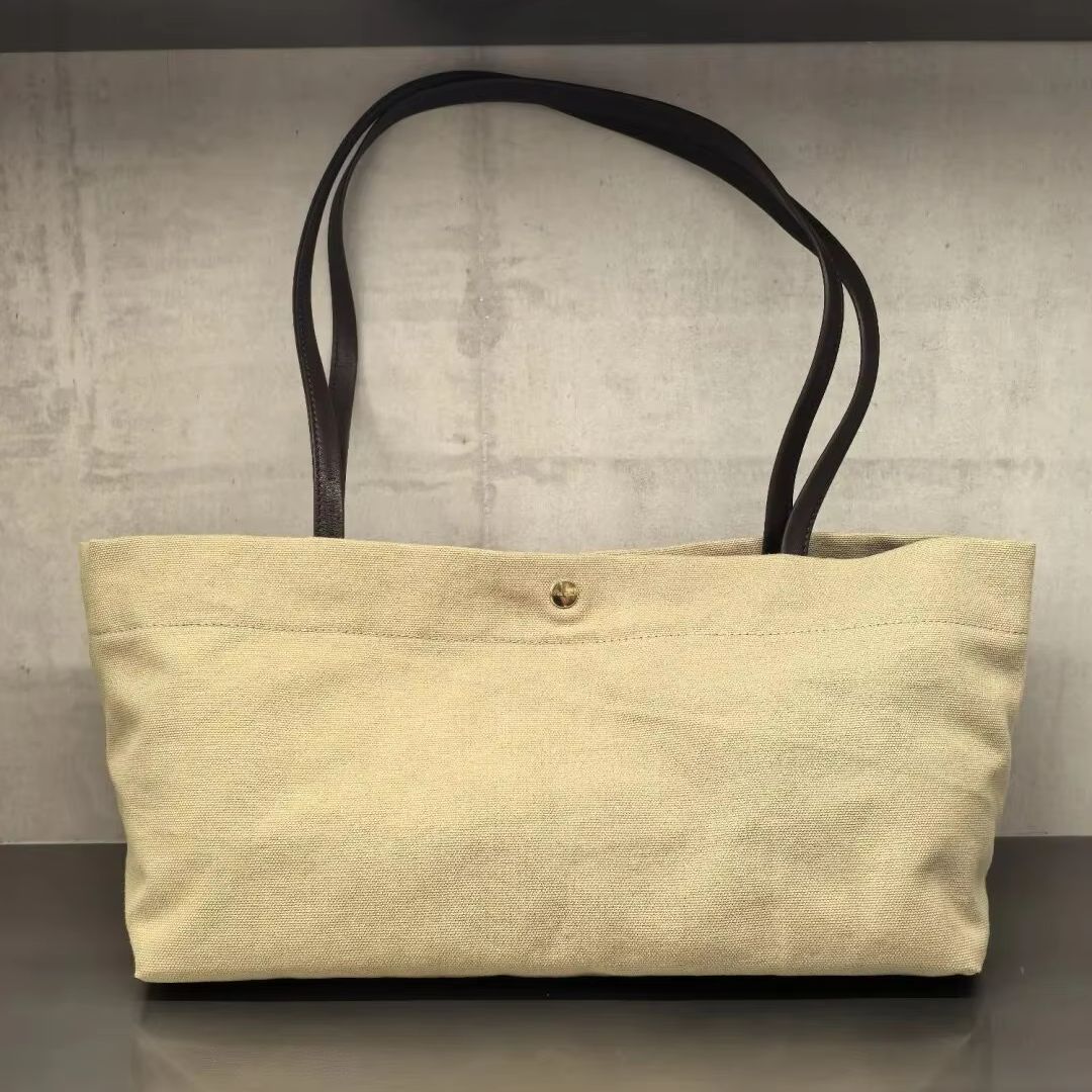 Shopper Tote Canvas - Stil Moda Omuz Çantası Askısı Kanvas