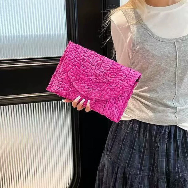 Flap Bag Envelope - Fashion Beach Purse Women Summer Beach