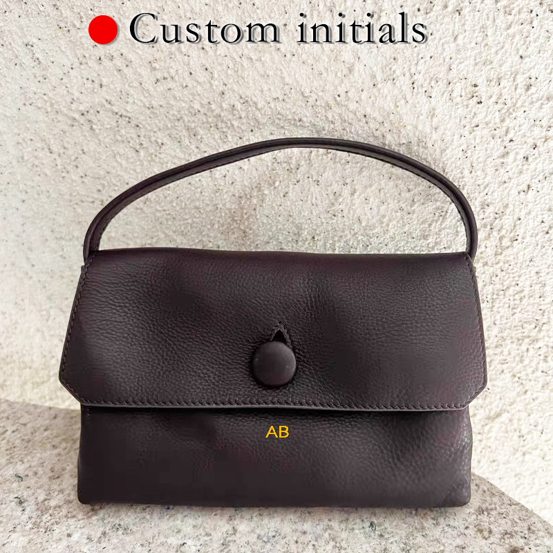 Women Bags Max - Özel Baş Harfli Hakiki Deri Mini