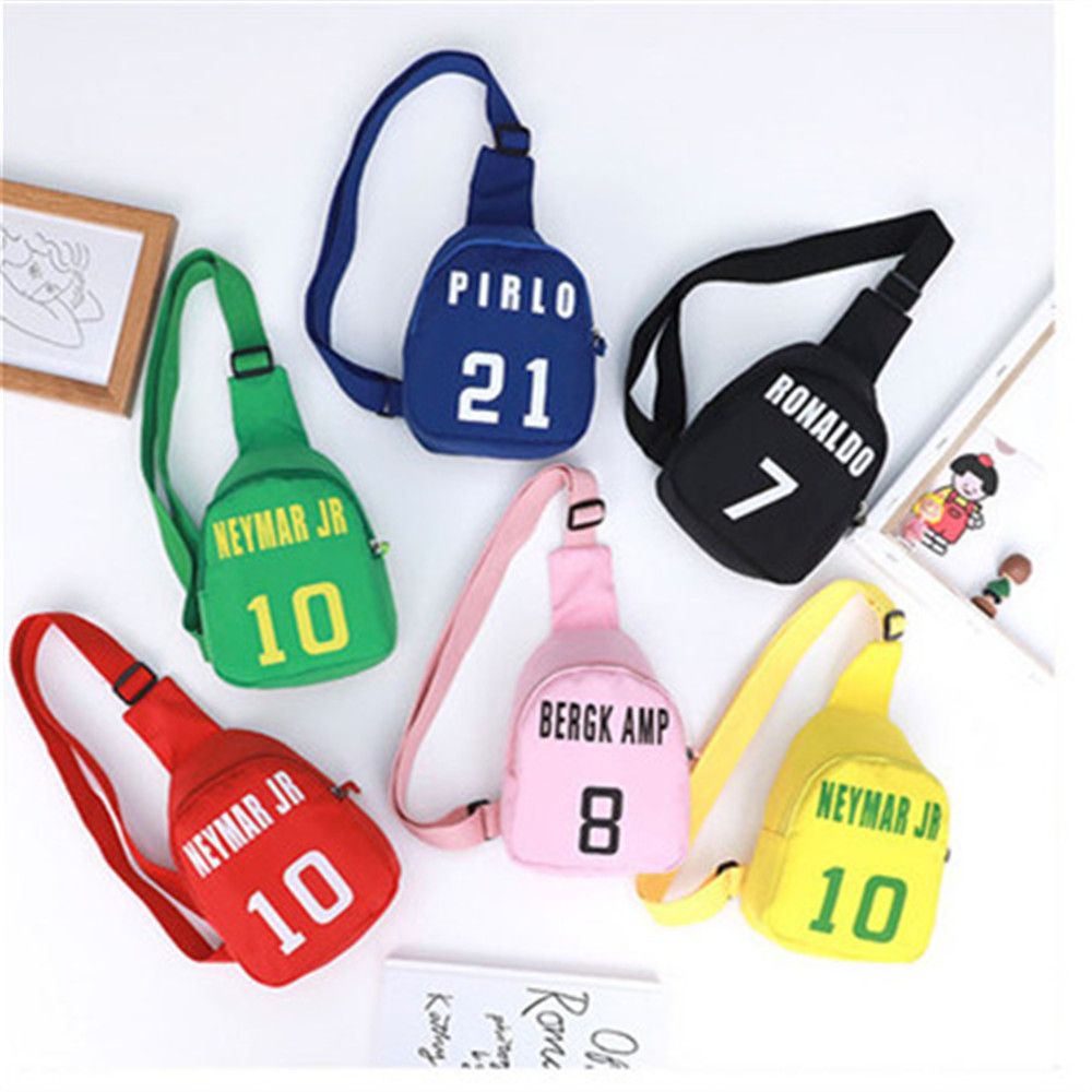 Shopper Tote Canvas - 1 adet sevimli karikatür çocuk numarası
