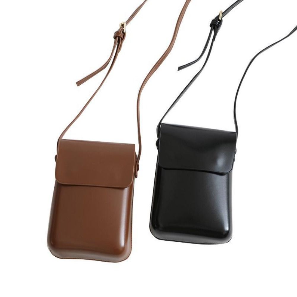 Women Bags Leather - PU Deri Kapaklı Çapraz Askılı Çantalar