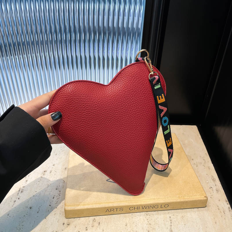 Women Bags Max - Sevimli Kalp Şekli bozuk para cüzdanı