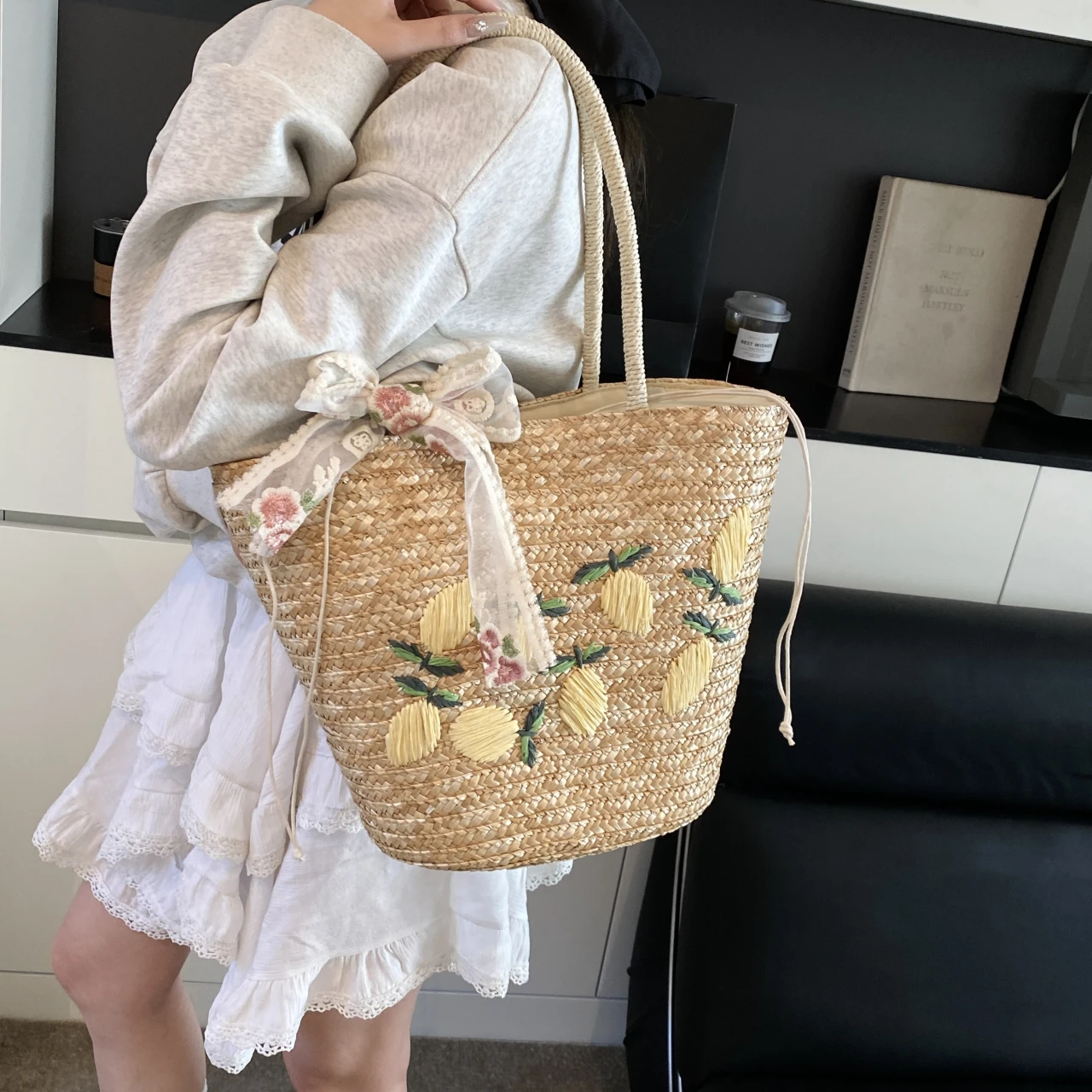 Büyük Kapasiteli Plaj Omuz Çan - Women'S Tote Bags Designer incelemesi ve fiyatı