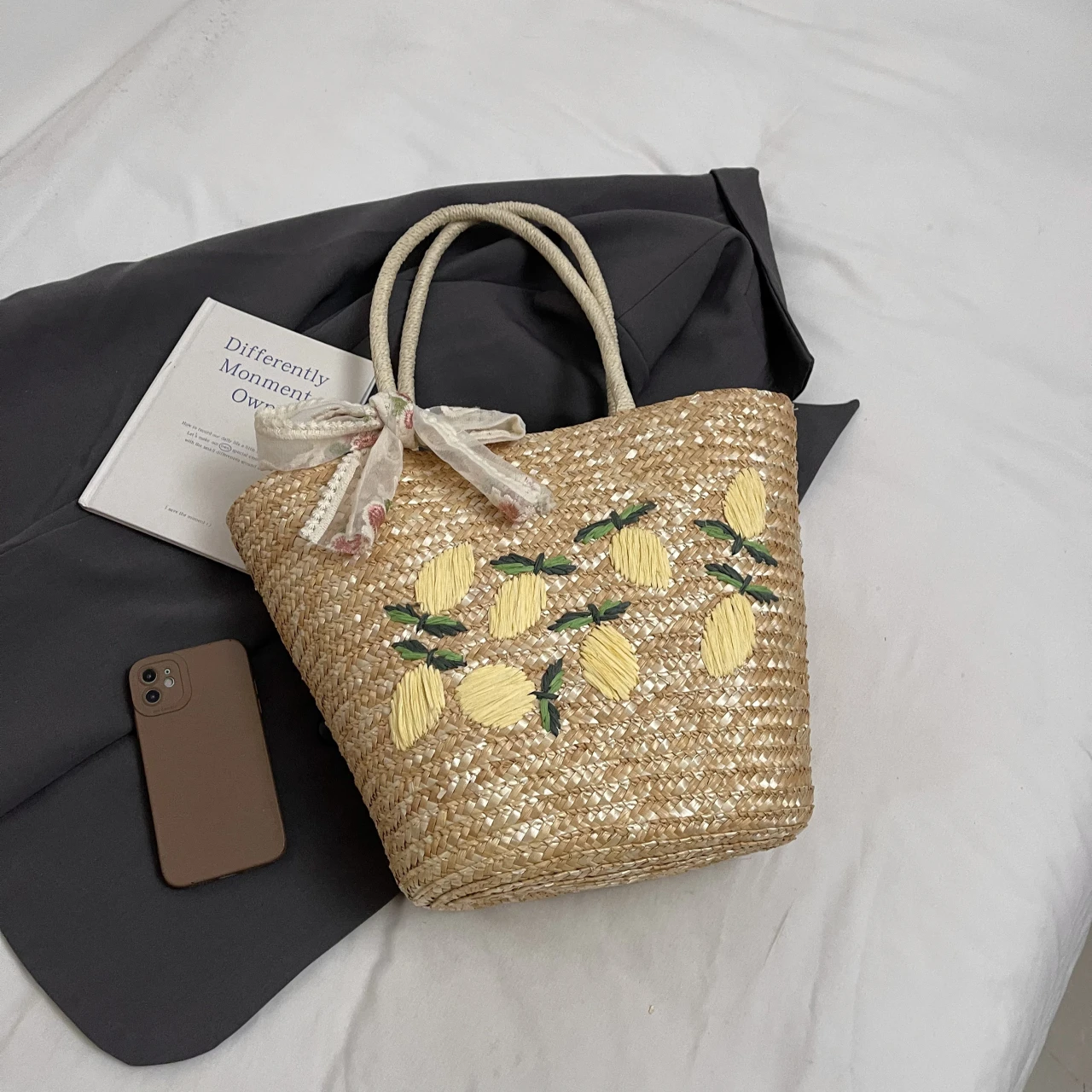 Büyük Kapasiteli Plaj Omuz Çan - Women'S Tote Bags Designer incelemesi ve fiyatı