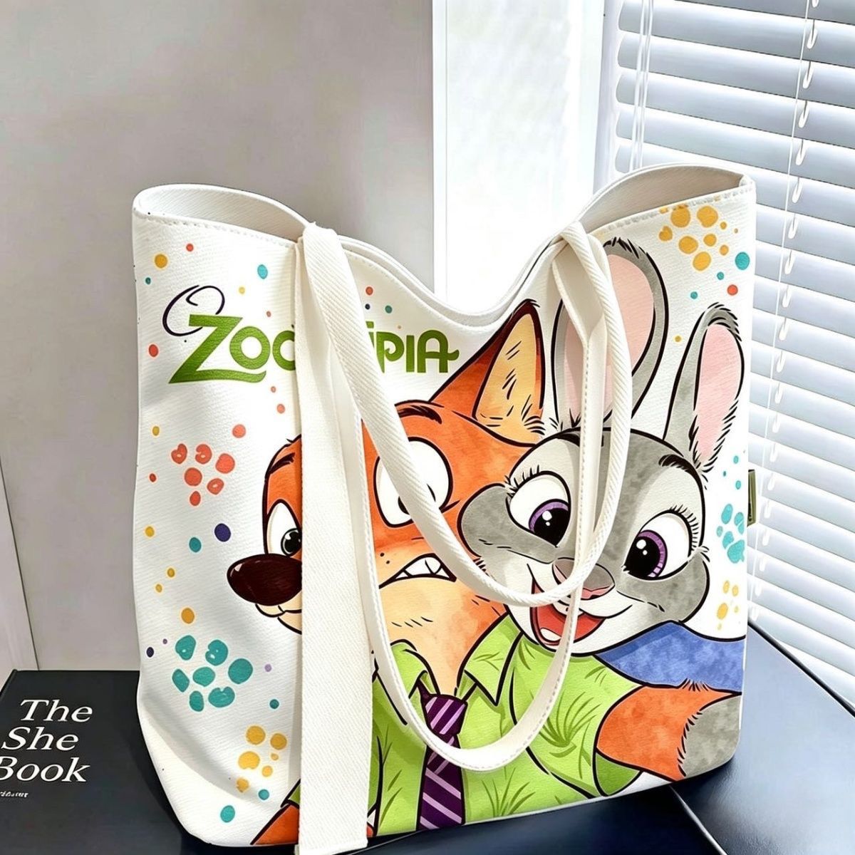 Zootopia Karikatür Kanvas Tote - Shopper Tote Canvas incelemesi ve fiyatı