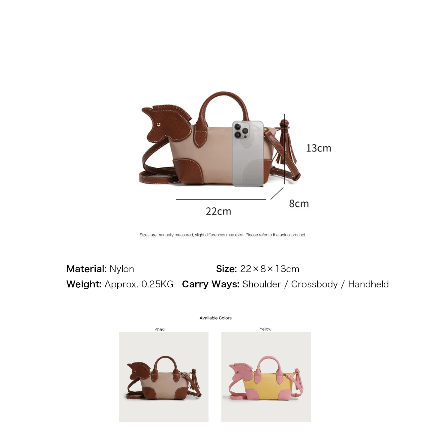 Sevimli At Figürlü Mini Mantı  - Women Bags Max incelemesi ve fiyatı