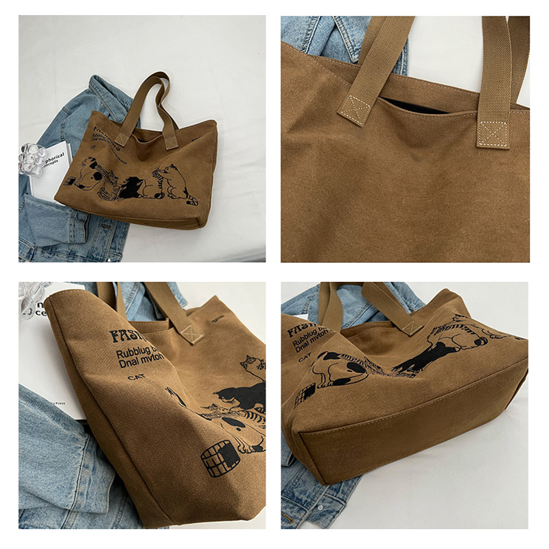 Kadınlar için Şık Kanvas Bez Ç - Women'S Tote Bags Designer incelemesi ve fiyatı