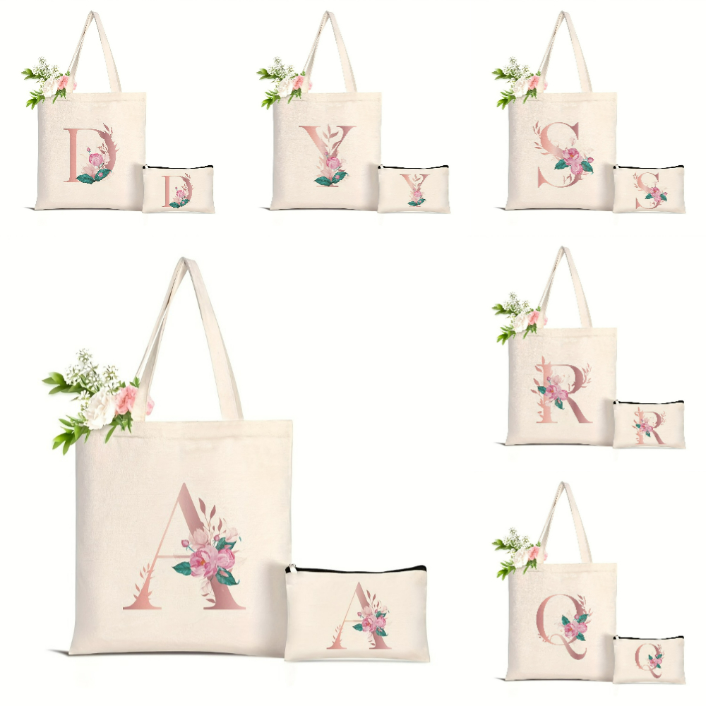1 adet Çiçek Desenli Aşk Mektu - Women'S Tote Bags Designer incelemesi ve fiyatı