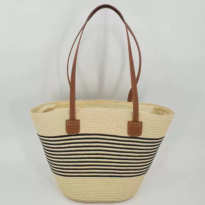 CLAREGQI Kadın Çizgili Hasır Ç - Women Bags Leather incelemesi ve fiyatı