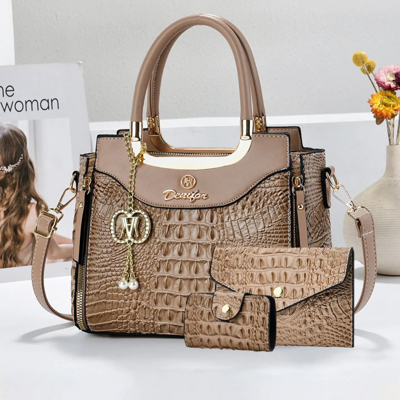 Kadınlar İçin Timsah Derisi De - Women Bags Leather incelemesi ve fiyatı