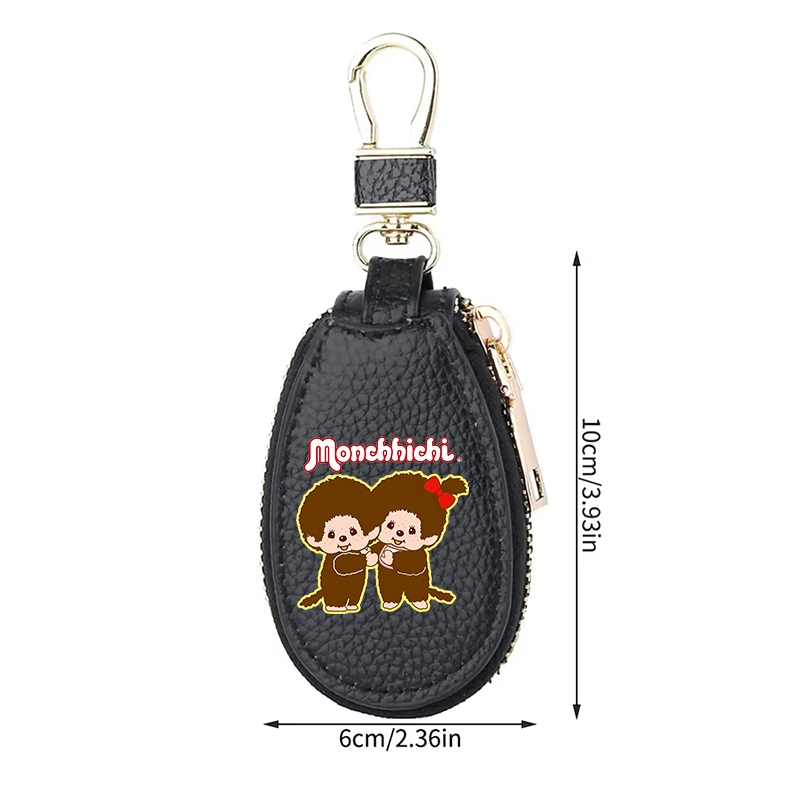 1 adet MONCHHICHI Deri Fermuar - Women Bags And Purses incelemesi ve fiyatı
