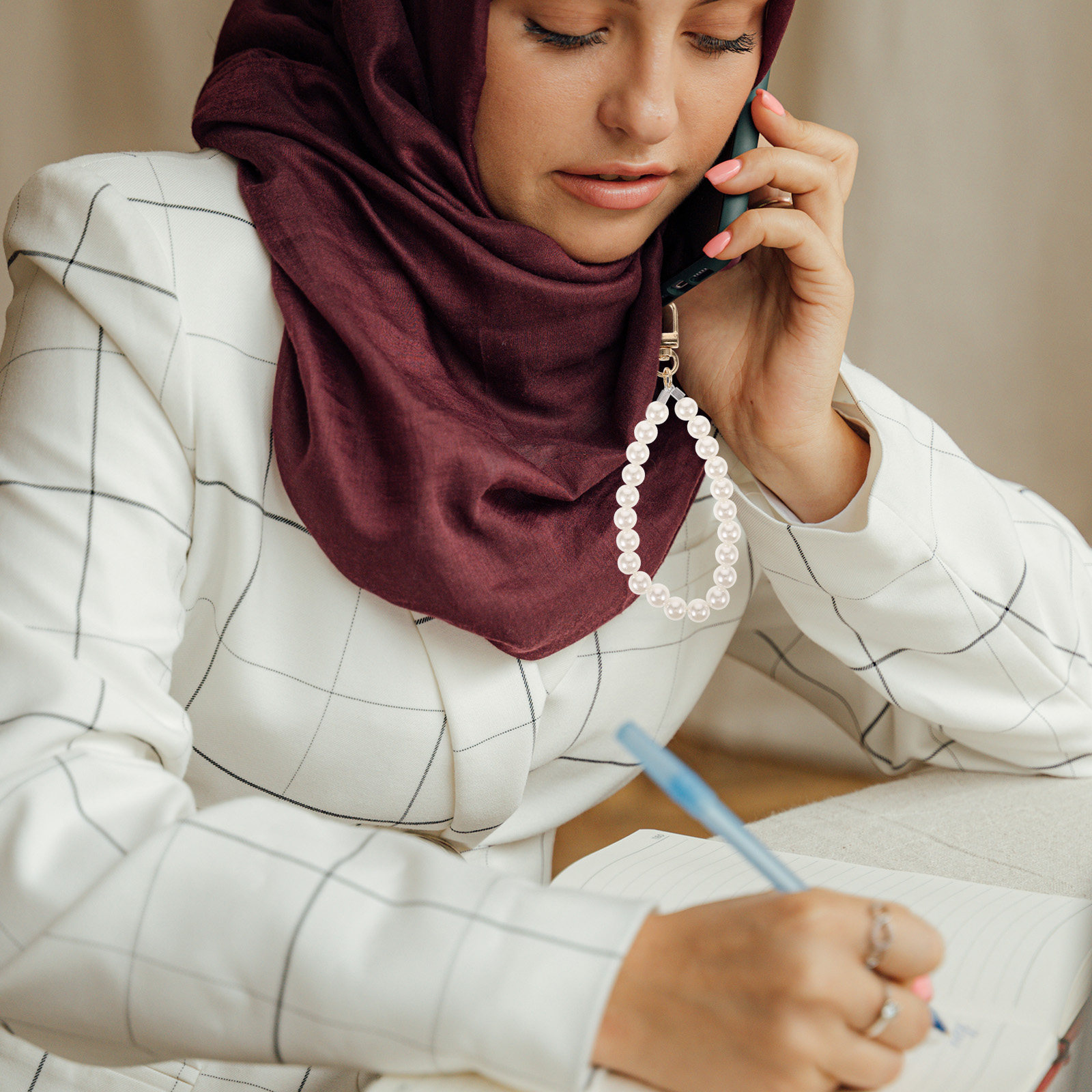 İnci Boncuklu Telefon Askısı D - Women Bags And Purses incelemesi ve fiyatı