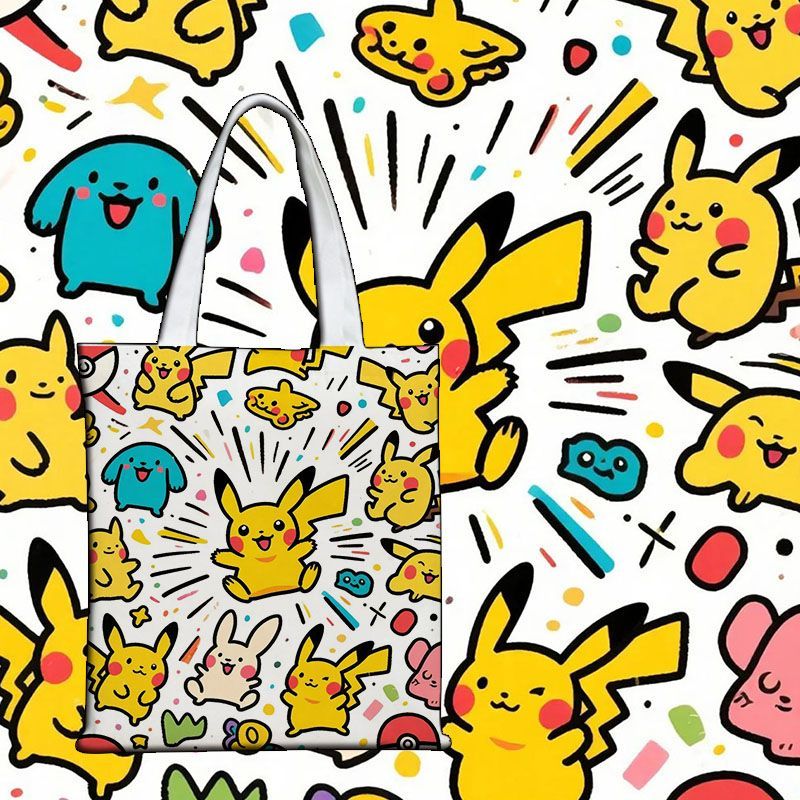 Pokémon Sevimli Kanvas Çanta K - Shopper Tote Canvas incelemesi ve fiyatı