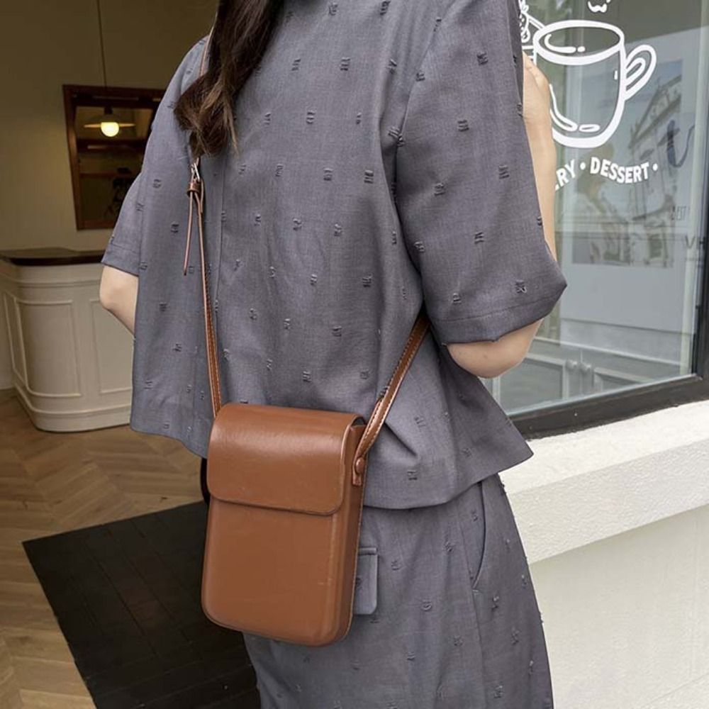 PU Deri Kapaklı Çapraz Askılı  - Women Bags Leather incelemesi ve fiyatı